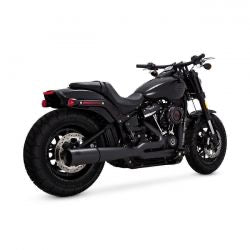 vance & hines 2-1 pro pipe pcx exhaust blk - 18-24 Softail