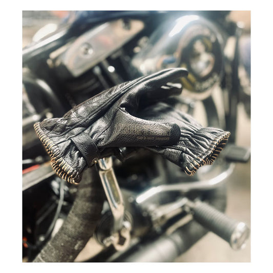 13 1/2 loud ride moto gloves - blk