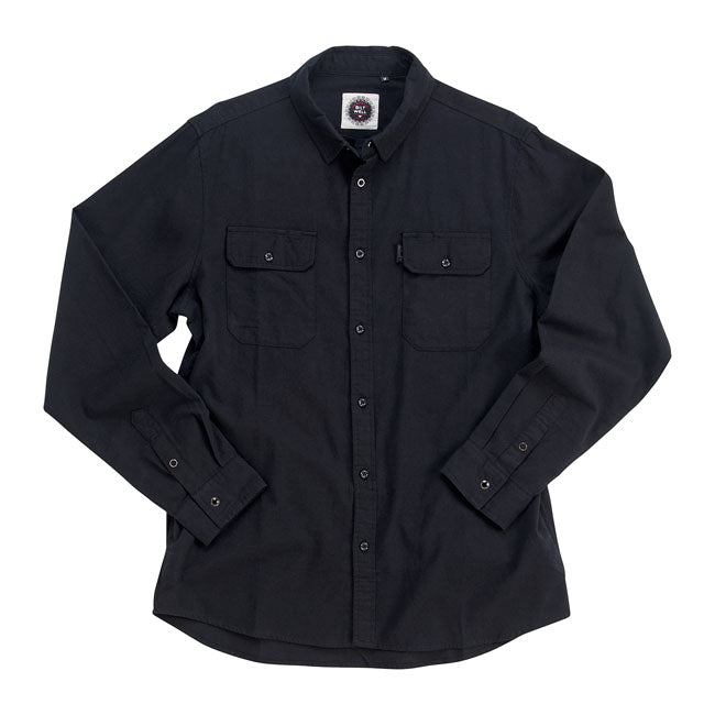 biltwell blackout flanel ing - XL (slightly used)