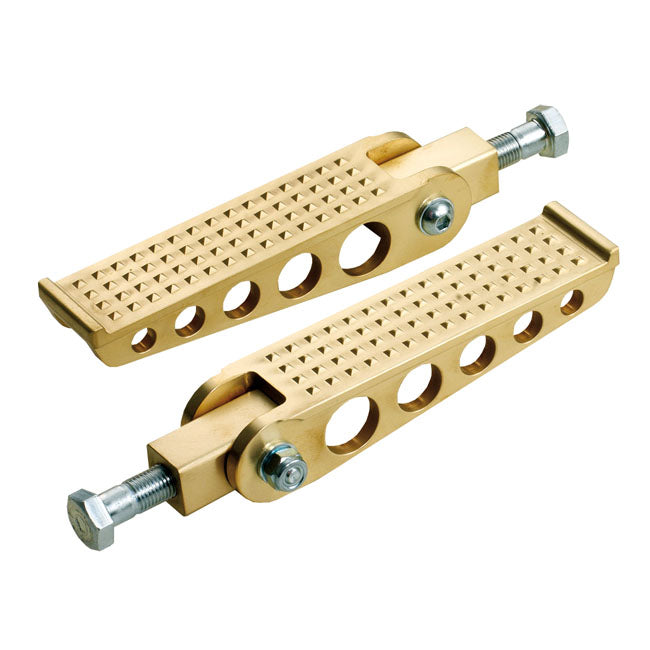 k-tech öntött réz knurled réz lábtartók