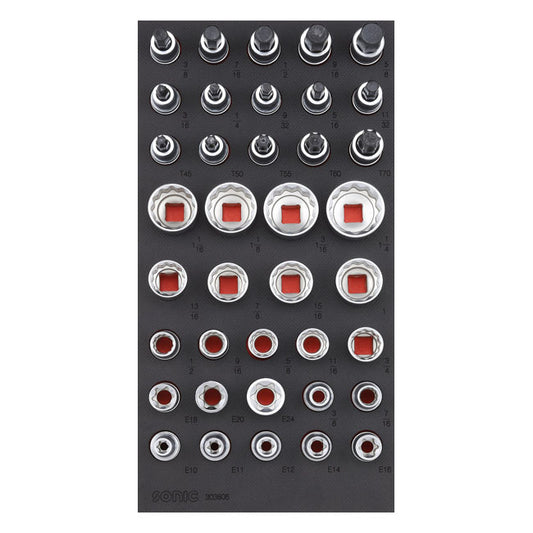 sonic 1/2" colos krovakészlet - 38db