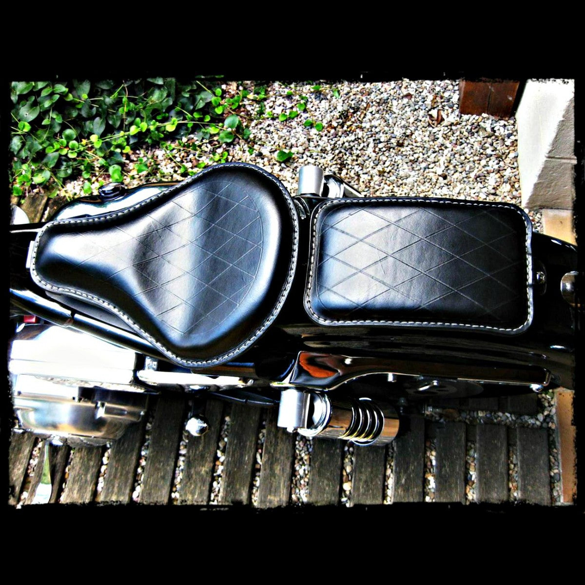 dhcustom malta blk 2 solo seat medium - universal