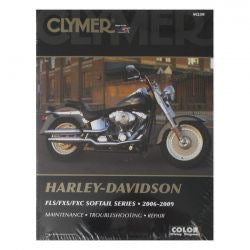 clymer book harley-davidson softail 2006-2009