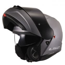 ls2 strobe II helmet matt titanium