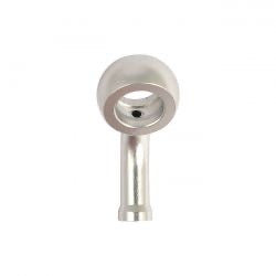 trw varioflex banjo fitting silver 3/8"-10mm, 45 degree down