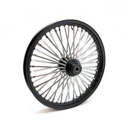 2.15 X 21 SF front wheel set 48 fat spokes blk - 04-05 FXDWG