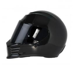 simpson speed full-face helmet - blk metal