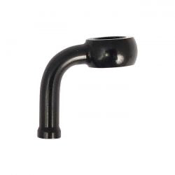 trw varioflex banjo fitting blk - 3/8"-10mm, 90 degree down