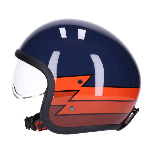 roeg sundown jett helmet - lightnshirt gloss navy