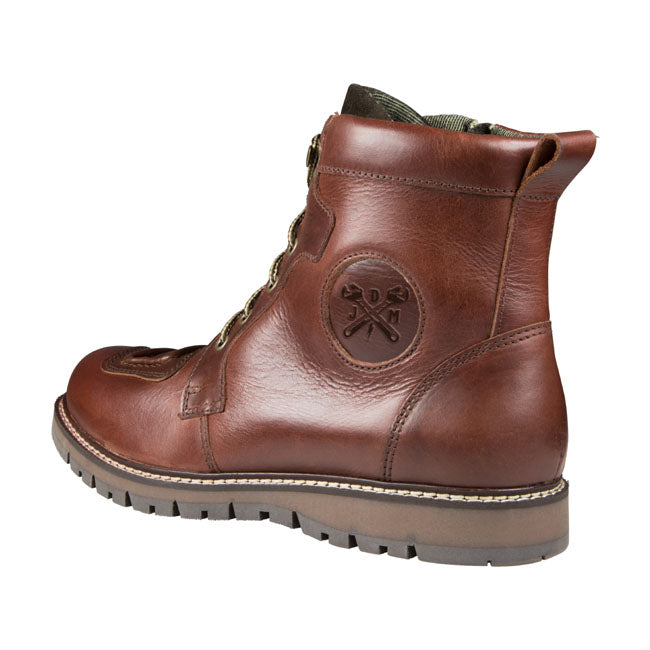 john doe daytona moto boots - brown