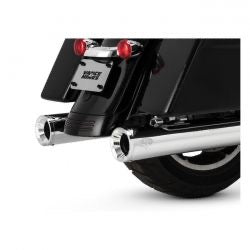 vance & hines 4" eliminator 400 slip-on mufflers chr - 17-24 Touring