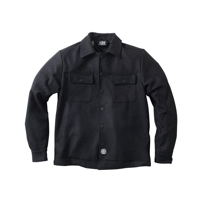 west coast choppers wool lined plaid jacket