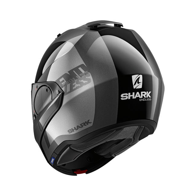 shark evo-ES Endless bukósisak fekete