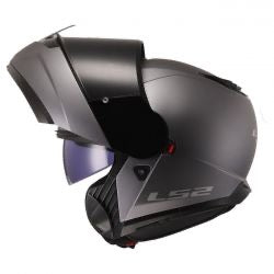 ls2 strobe II helmet matt titanium