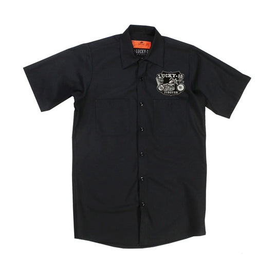 lucky 13 knuckles forever work shirt ing