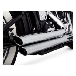 vance & hines 2-1/2" bigshots staggered pcx exhaust chr - 18-24 FX/FL/20-24 FXS
