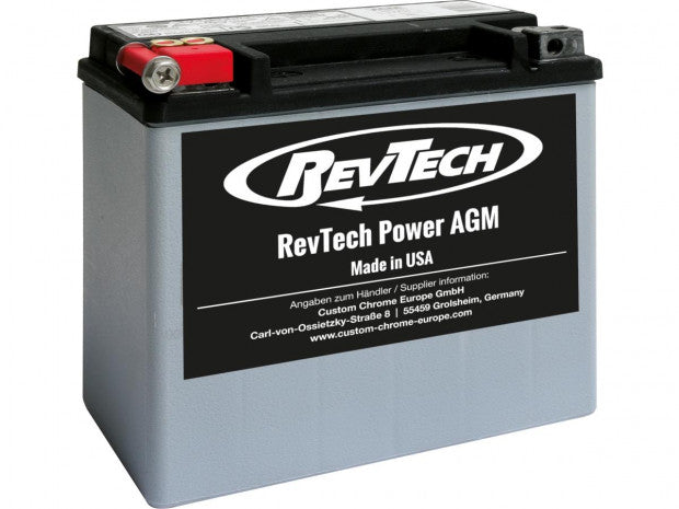 revtech ETX16L agm 325A 19Ah battery - 91-96 Dyna/ 91-96 Softail