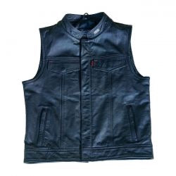13 1/2 night rider leather vest