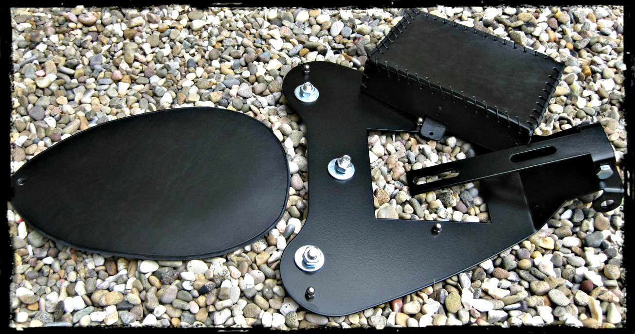 dhcustom solo seat szerelék kit - 07-09 Sportster