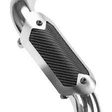 dei flexible exhaust heat shield - Onyx Carbon Look