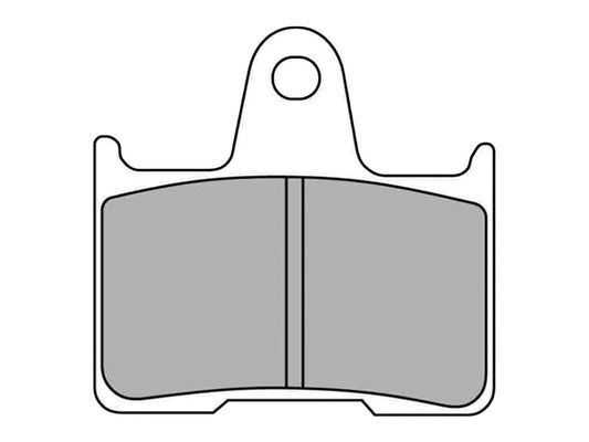mcs rear brake pads sintered - 14-22 XL
