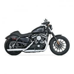 vance & hines twin slash 3" Slip-on pcx mufflers chr 14-22 XL