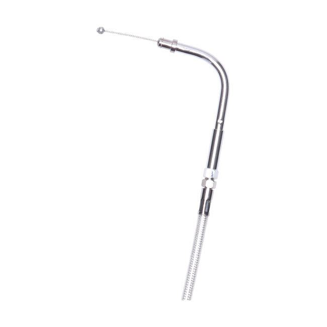 mcs gázkar (iddle) bowden króm - 1996-2021 Big Twin/XL
