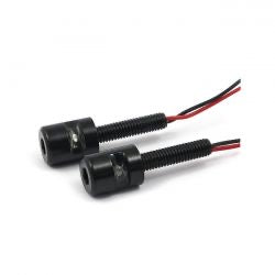 license plate light led - blk (pair)