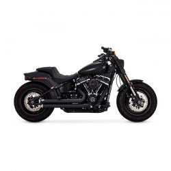 vance & hines 2-1/2" bigshots staggered pcx exhaust blk - 18-24 FX/FL/20-24 FXS