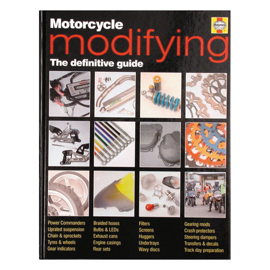 haynes motokerékpár modifying book - the definitive guide