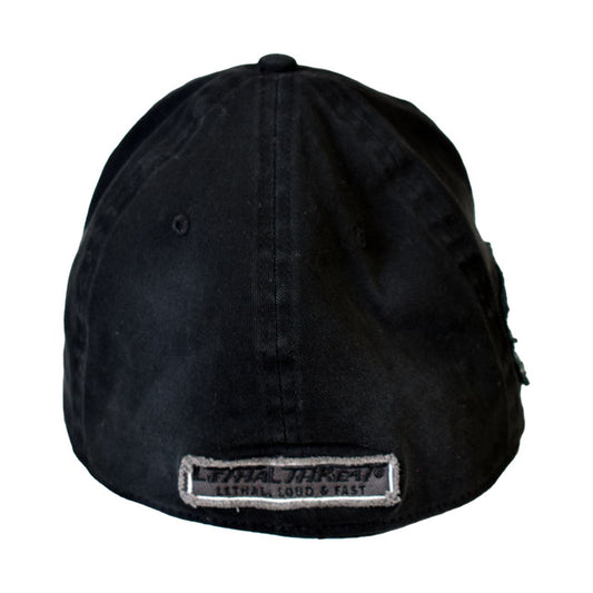 lethal threat crash 'n' burn baseball cap
