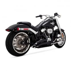 vance & hines big radius pcx exhaust blk - 18-20 FXS/ 18-24 FL/ 19-20 FXDRS