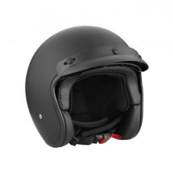 claw cruiser sunvisor jet helmet - blk matt