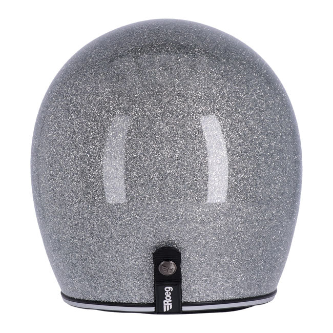 roeg jett helmet - disco leftl silver