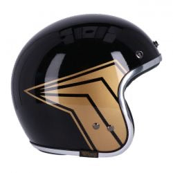 13 1/2 skull bucket helmet gloss black