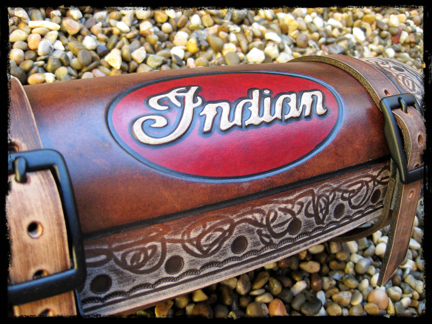 dhcustom indian red tool bag