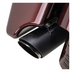 vance & hines twin slash round blk - 17-24 Touring/ 23-24 FLH