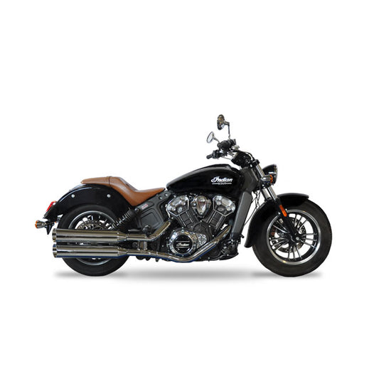 kesstech 2-2 brave spirit kipufogódob króm - Indian Scout Bobber