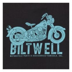 biltwell old junk pocket t-shirt - blk