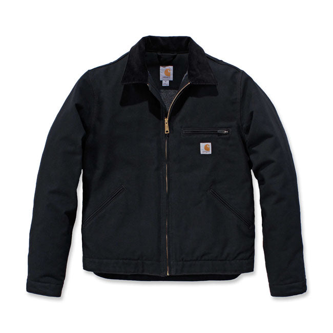carhartt duck detroit kabát fekete
