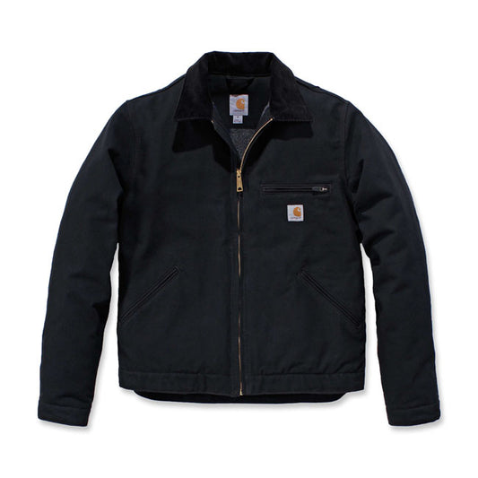 carhartt duck detroit kabát fekete