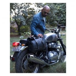 trip machine outlaw saddlebag - blk