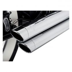 vance & hines 2-1/2" bigshots staggered pcx exhaust chr - 18-24 FX/FL/20-24 FXS