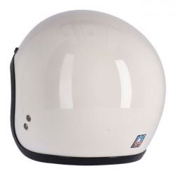 13 1/2 skull bucket helmet vintage white
