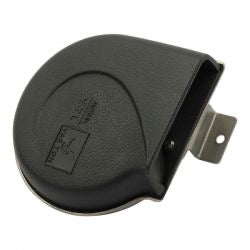 marine horn w abs snail cover - blk - universal
