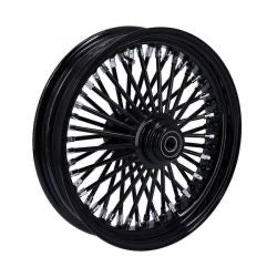 3.50 x 16 SF front wheel set 48 fat spokes - 04-05 FXDWG