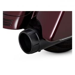 vance & hines torquer 450 slip-on mufflers blk - 95-16 FLT