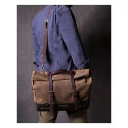 trip machine outlaw saddlebag - tobacco brown