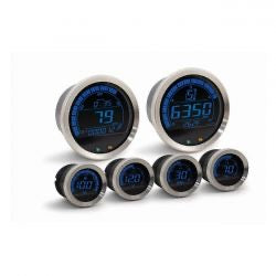 koso HD-02 speedometer / tachometer 6pcs gauge kit - 04-13 FLT/Touring