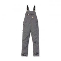 carhartt rugged flex rigby bib overall - gravel